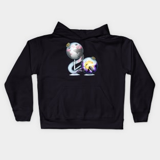 Demigirl And Non-Binary Pride Potion Kids Hoodie